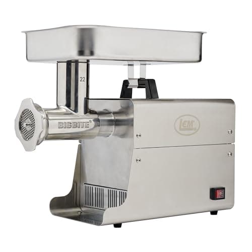 LEM LEM BigBite #22 Electric Meat Grinder (1 HP)